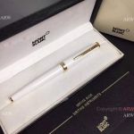 New Replica Montblanc Pix Collection Pens White Resin&Gold